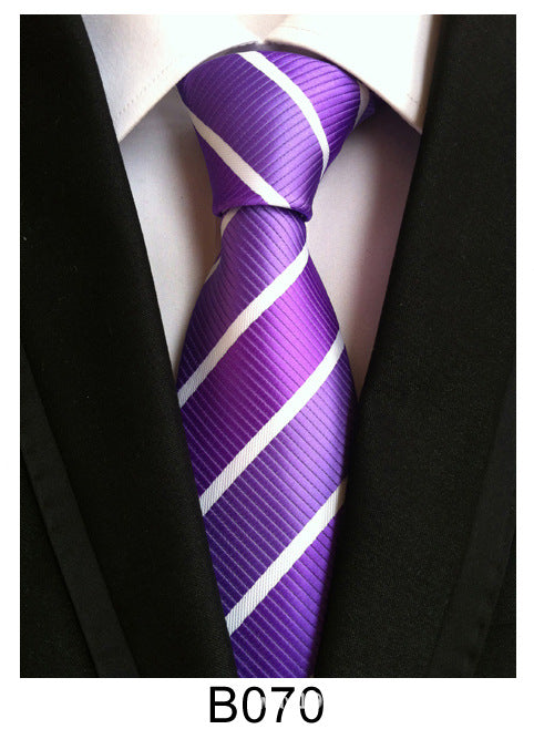Manufacturers wholesale tie polyester jacquard tie men's casual formal wear professional business tie in stock supply