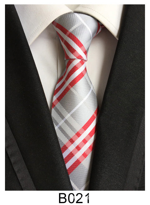 Manufacturers wholesale tie polyester jacquard tie men's casual formal wear professional business tie in stock supply