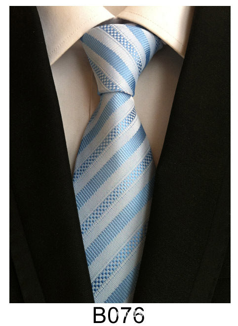 Manufacturers wholesale tie polyester jacquard tie men's casual formal wear professional business tie in stock supply