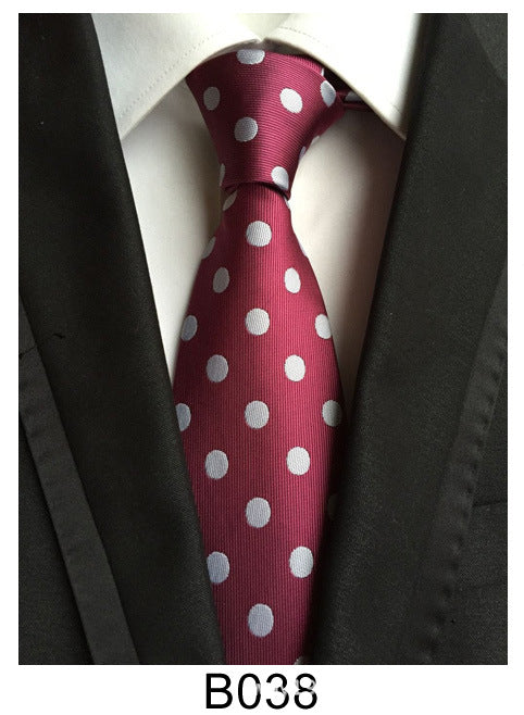 Manufacturers wholesale tie polyester jacquard tie men's casual formal wear professional business tie in stock supply