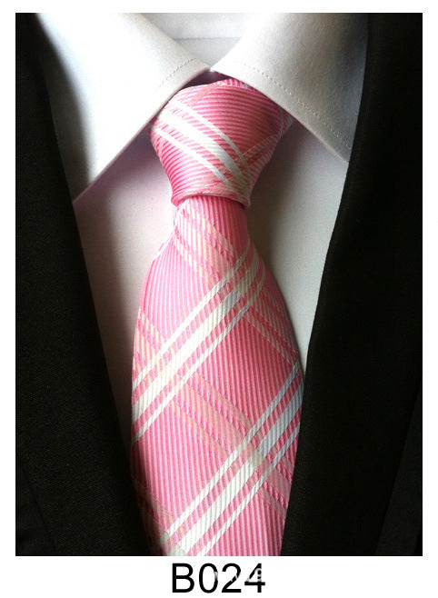 Manufacturers wholesale tie polyester jacquard tie men's casual formal wear professional business tie in stock supply