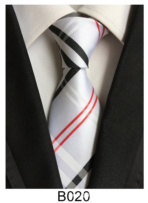 Manufacturers wholesale tie polyester jacquard tie men's casual formal wear professional business tie in stock supply