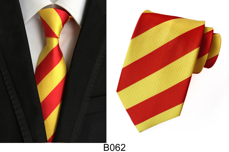Manufacturers wholesale tie polyester jacquard tie men's casual formal wear professional business tie in stock supply