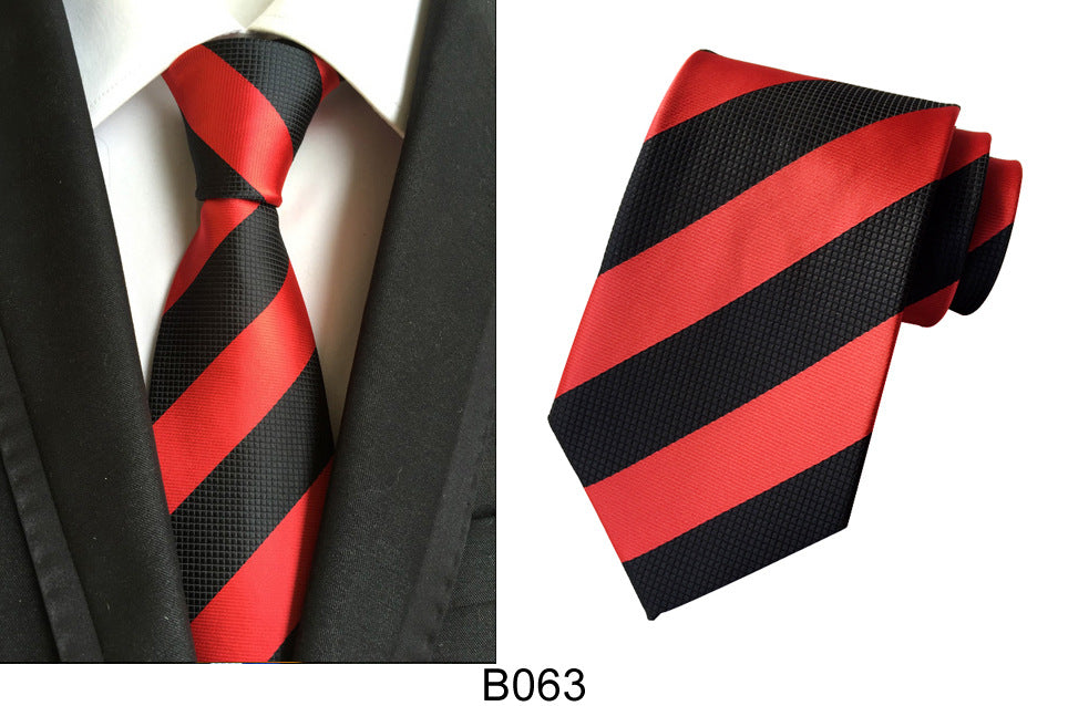 Manufacturers wholesale tie polyester jacquard tie men's casual formal wear professional business tie in stock supply