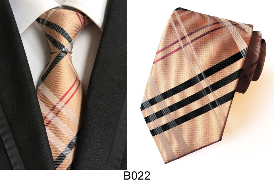 Manufacturers wholesale tie polyester jacquard tie men's casual formal wear professional business tie in stock supply