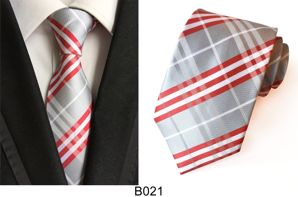 Manufacturers wholesale tie polyester jacquard tie men's casual formal wear professional business tie in stock supply