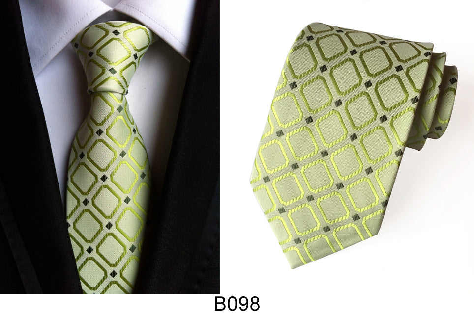 Manufacturers wholesale tie polyester jacquard tie men's casual formal wear professional business tie in stock supply