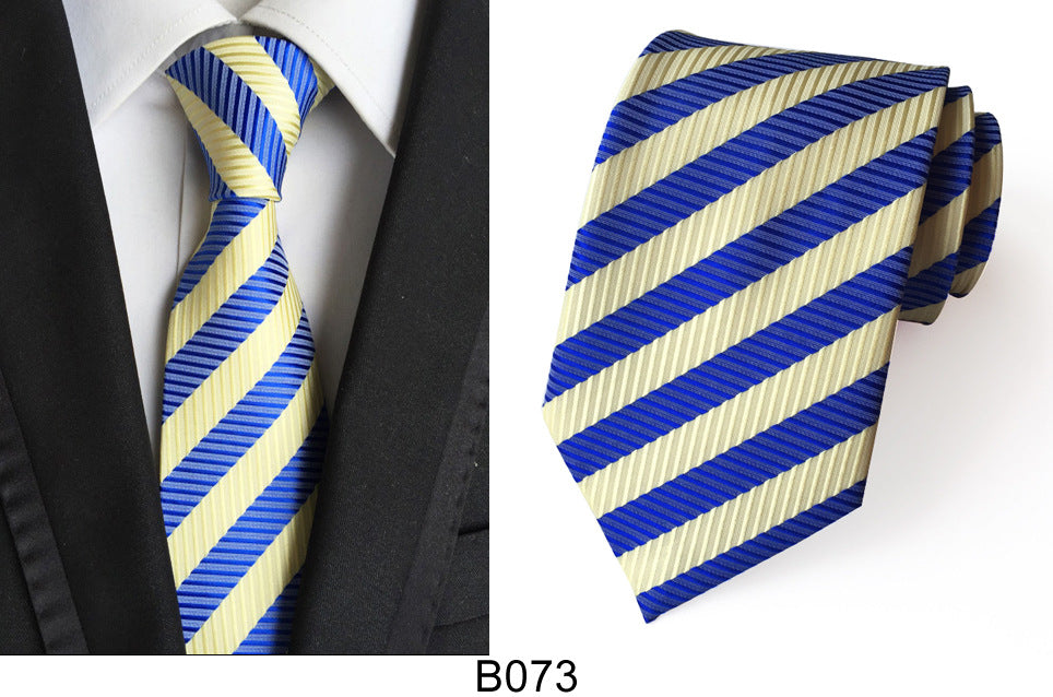 Manufacturers wholesale tie polyester jacquard tie men's casual formal wear professional business tie in stock supply