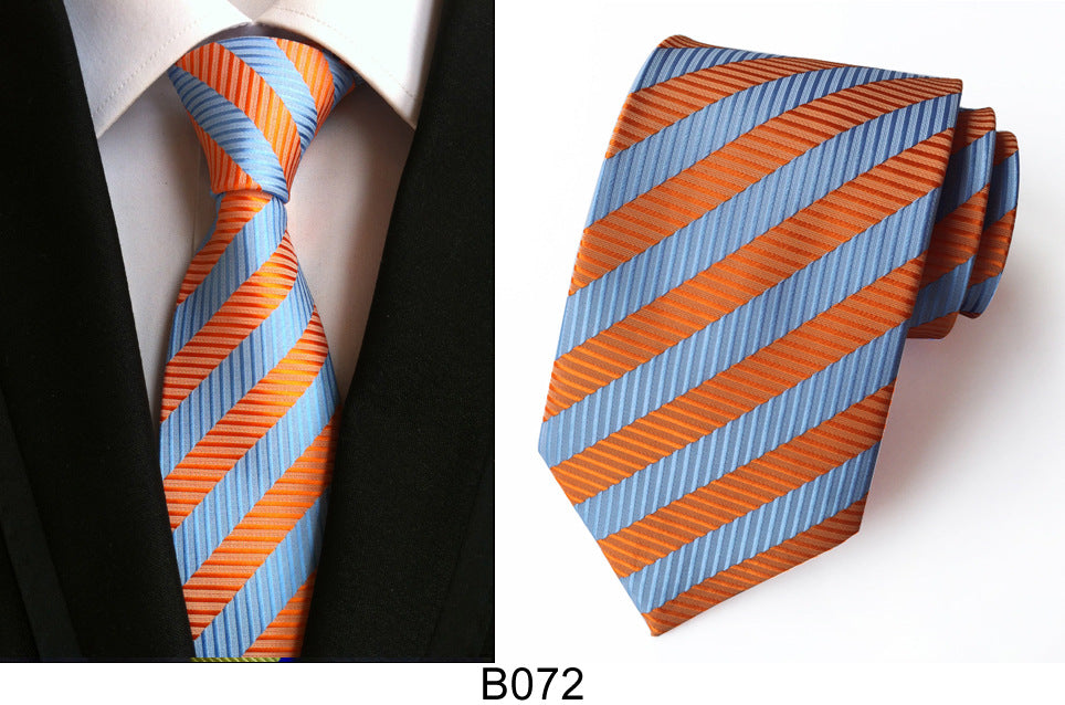 Manufacturers wholesale tie polyester jacquard tie men's casual formal wear professional business tie in stock supply