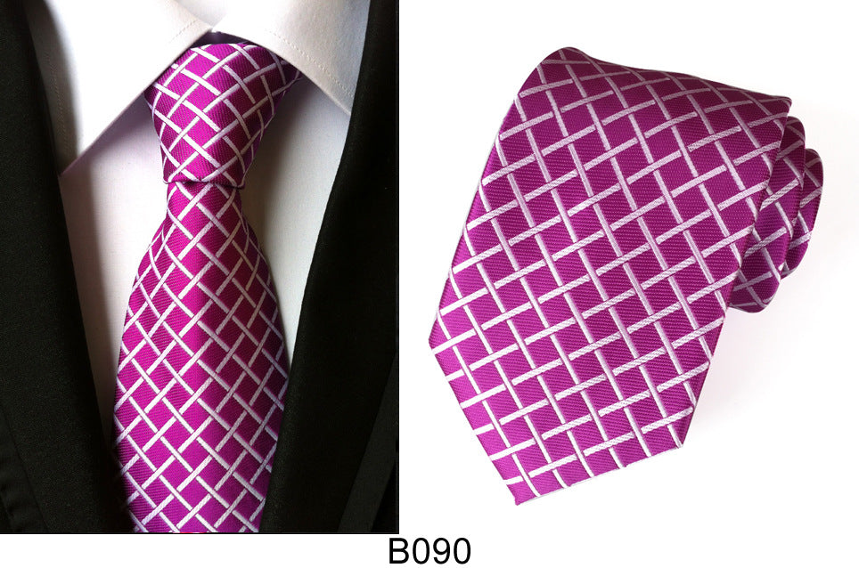 Manufacturers wholesale tie polyester jacquard tie men's casual formal wear professional business tie in stock supply