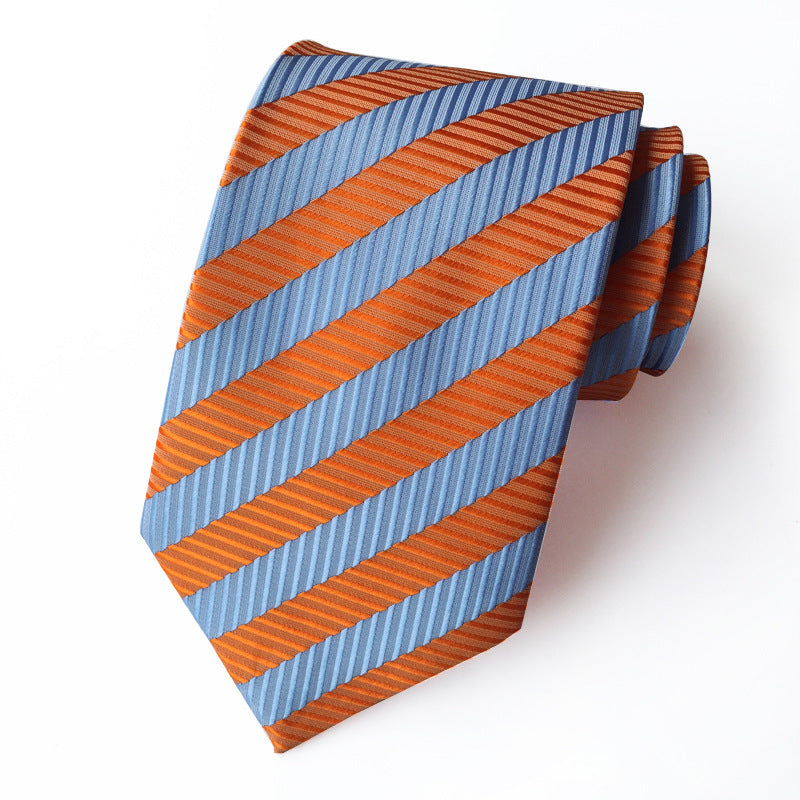 Manufacturers wholesale tie polyester jacquard tie men's casual formal wear professional business tie in stock supply