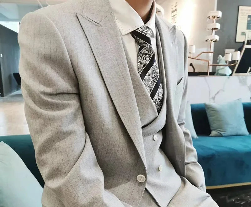 Factory Wholesale Men's Tie Business Dress Wedding Photo Suit Accessories Tie Cufflinks Square Tie Gift Box