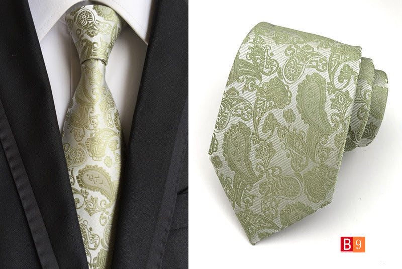 Manufacturers wholesale tie polyester jacquard tie men's casual formal wear professional business tie in stock supply