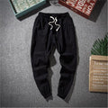 Spring and Summer Thin Breathable Linen Pants Men's Loose Straight Chinese Style Cotton and Linen Pants Men's Casual Linen Long Pants plus size