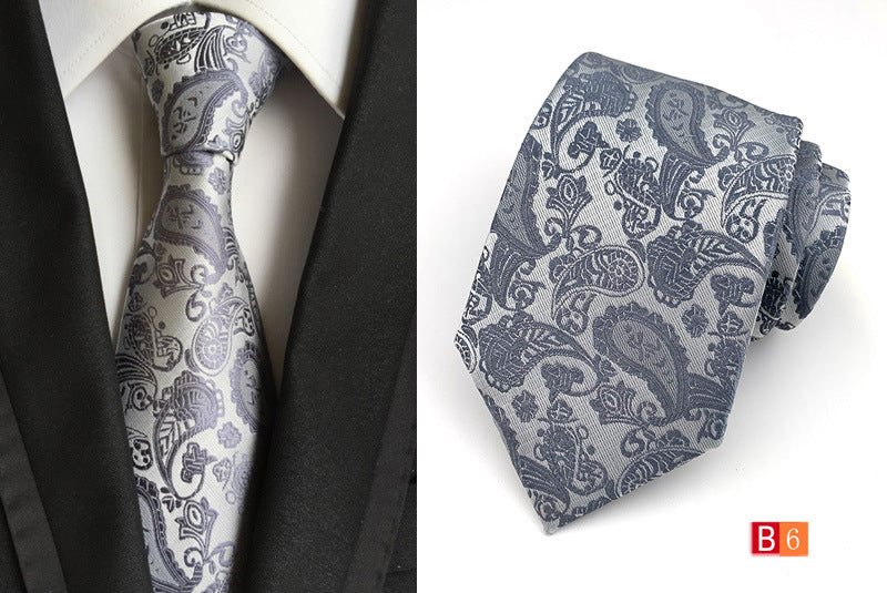 Manufacturers wholesale tie polyester jacquard tie men's casual formal wear professional business tie in stock supply