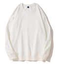 Autumn and Winter 460g Crew Neck Sweatshirt, Unisex, Loose Fit, Solid Color, Long-Sleeved Sports Top, Warm and Fleece-Lined, Versatile