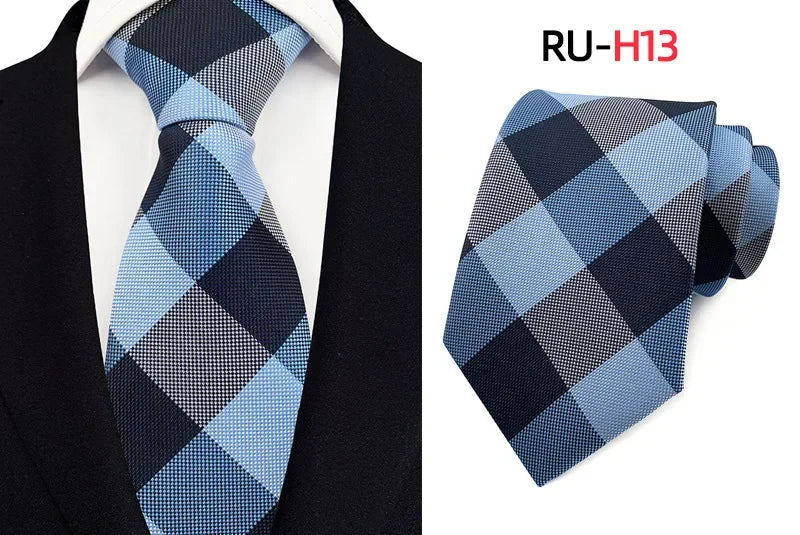 Tie Men's British Vintage Brown khaki brown Plaid Business Casual Striped Red Wedding Tie